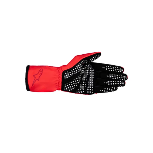 ALPINESTARS 3550725-3082-2XL Youth Gloves for Karting Tech-1 K Race V2 S, Red / White / Burgundy, Size 2XL