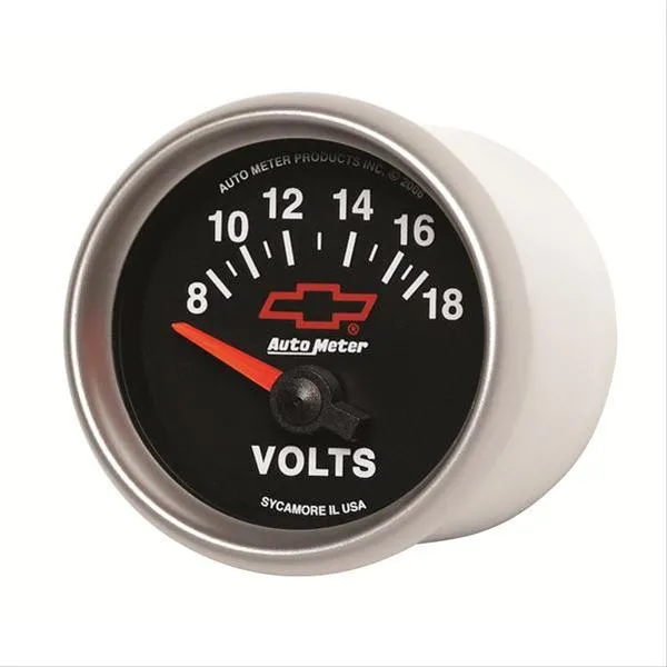 AutoMeter Sport-Comp II Chevy Red Bowtie Analog Gauges 3692-00406